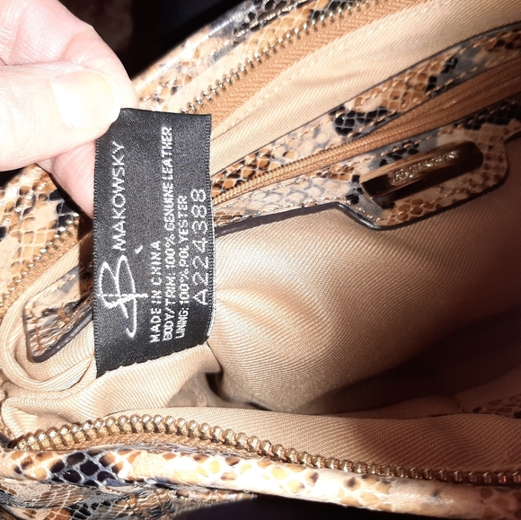 B. Makowsky python bag - Picture 9 of 13